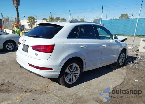 2016 Audi Q3 2.0T Premium Plus from USA, damaged, VIN WA1EFCFS2GR017798